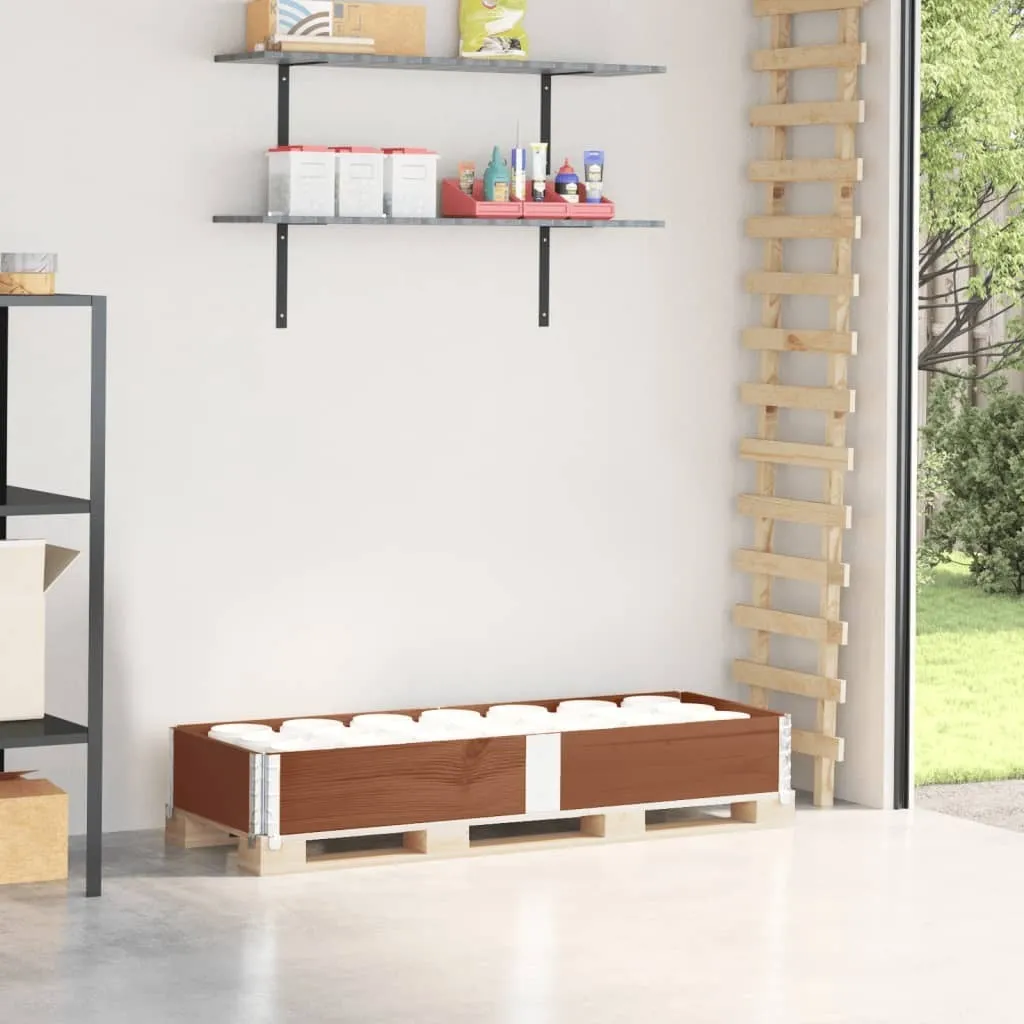 Sécurisez votre stockage extérieur avec la rehausse de palette 150x50