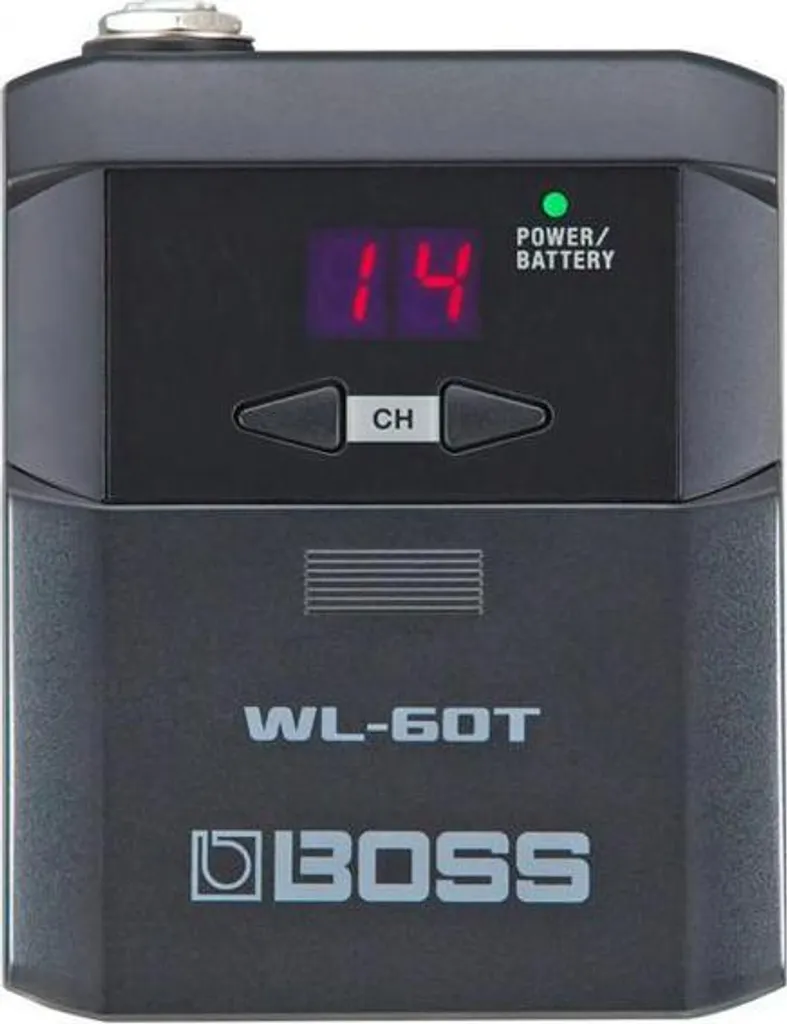 Émetteur Boss WL-60T pour jouer sans fil sur scène et en studio