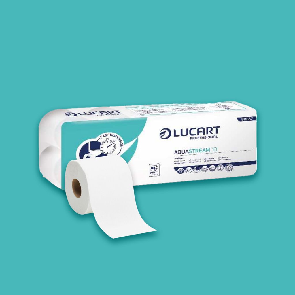 Papernet Toilettenpapier Maxi Jumborollen 2-lagig 402298 