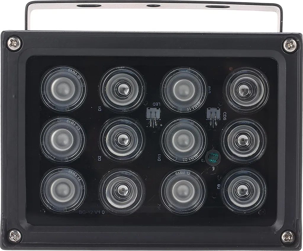 Projecteur Infrarouge 12 LED Array IR Night Vision IP65 pour Caméra CCTV