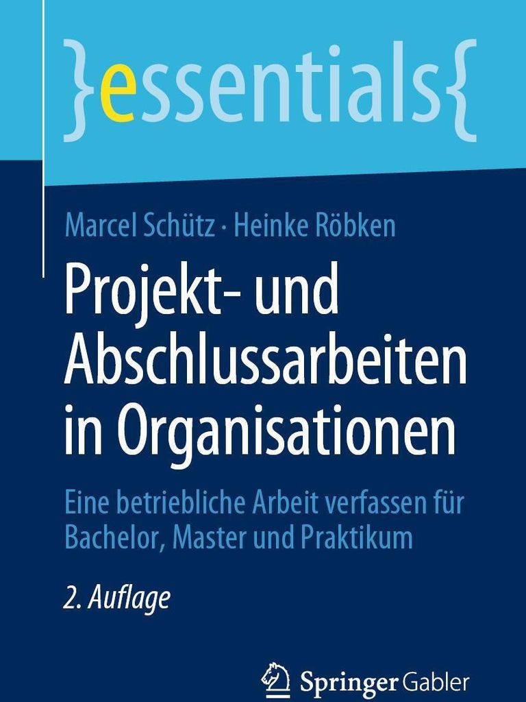 Projekt- und Abschlussarbeiten in Organisationen