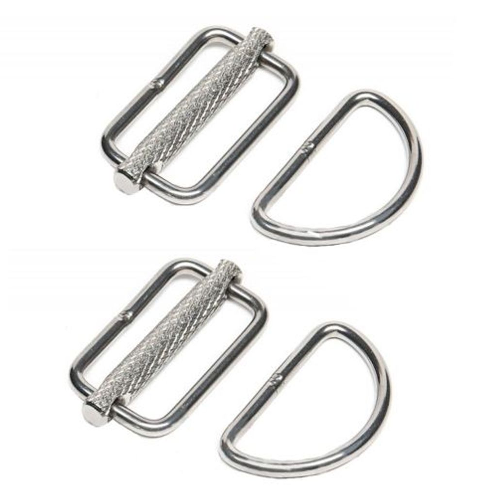 xDEEP STEALTH 2.0 D-Ringe Sliding Rings, verstellbar (2 Stk.)