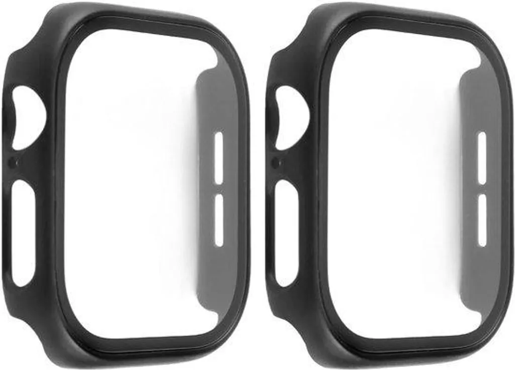 Coque Apple Watch SE/6/5/4 44mm Anti-Choc avec Vitre en Verre Trempé 9H