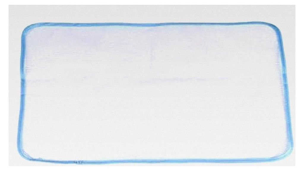 3 x blaue schützende Netz-Pressunterlage, 40,6 x 61 cm, kein Schmelzpresstuch für einfaches Bügeln und Schutz