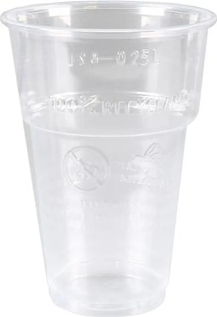 Klika Propy Bicchieri Birra 250ml Infrangibili - Pack 1000 pz Trasparente
