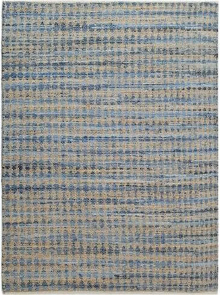 Tapis Bleu Chicago 120x180 cm - Tapis de Salon Moderne Bleu Canard