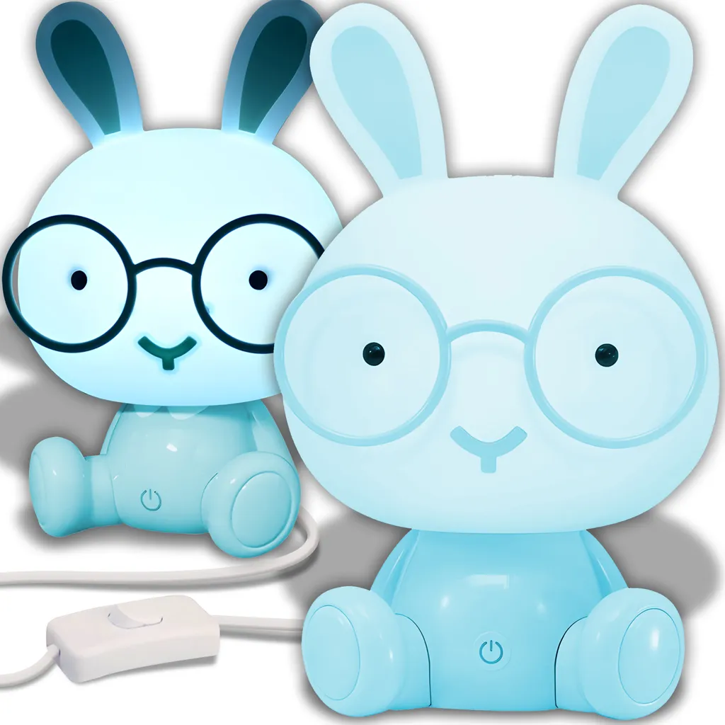 Veilleuse Enfant Lapin Dimmable avec Contrôle Tactile Lampe LED de Nuit