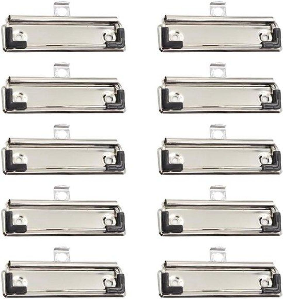 Grüne Bulldog-Clip-Sets mit Gummi-Griff und Aufhänggarn