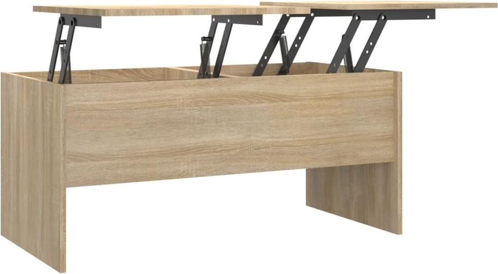 vidaXL Konferenční stolek Sonoma Dub 102x50,5x46,5 cm Obrázek produktu 