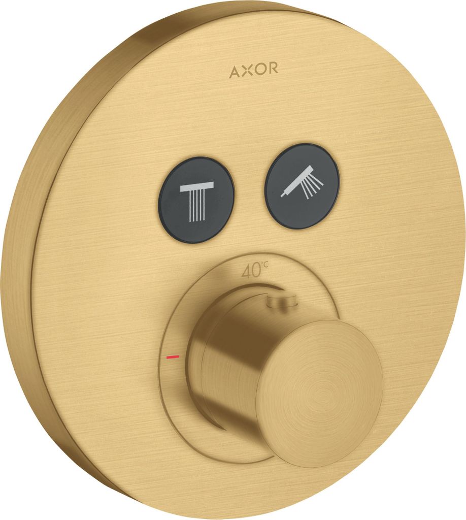 Thermostat AXOR SHOWERSELECT ROUND UP für 2 Verbraucher Produktbild 