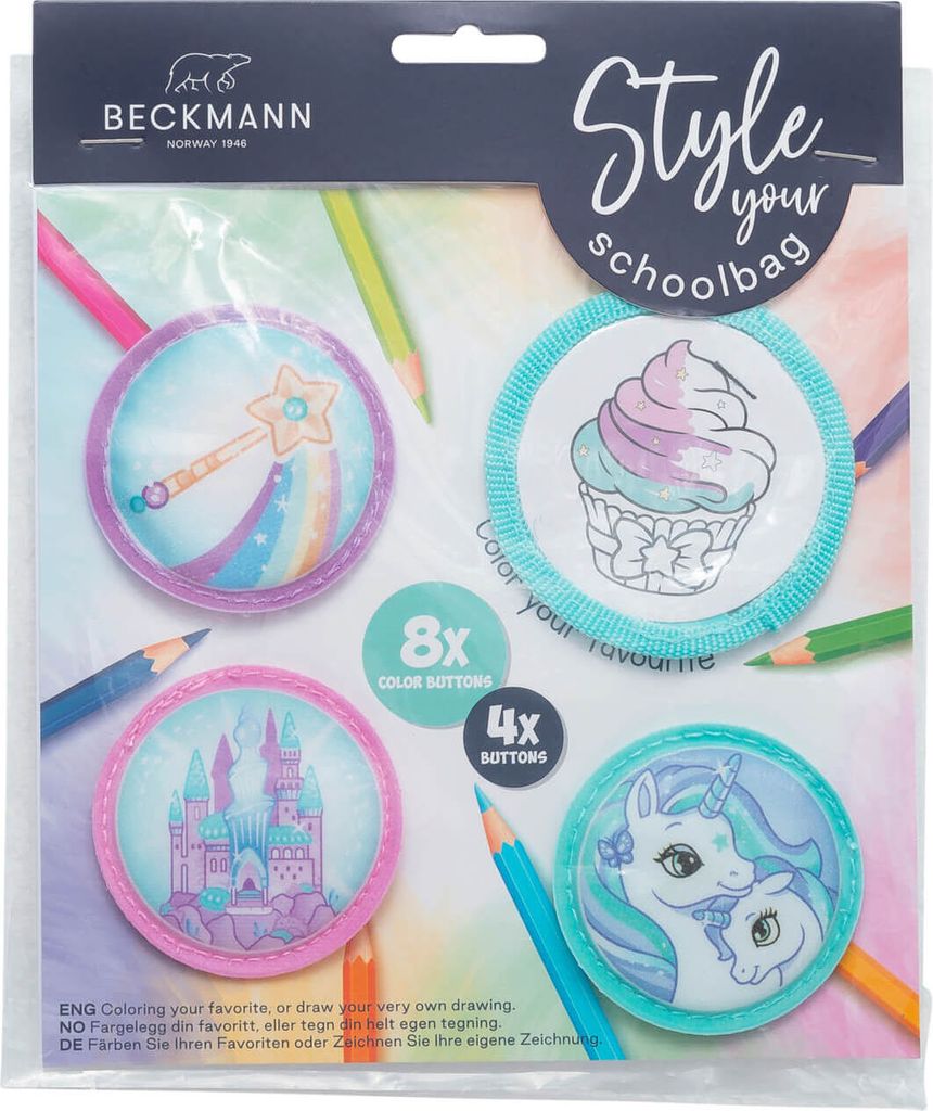 Beckmann Norway Button Paket Mint Mint Produktbild