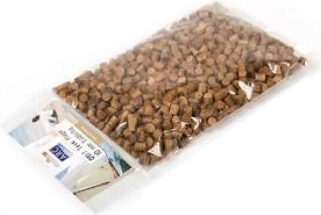 ARC Marine Chevilles en Teck Ø 12 mm - Sachet de 1000 Pièces pour Pont