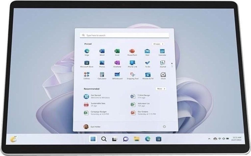 Microsoft Surface Pro 9   1TB i7/32GB Platinum W11P Produktbild 8