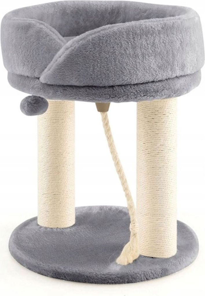 COSTWAY 4in1 tiragraffi piccolo 50,5 cm, albero per gatti Immagine del prodotto 