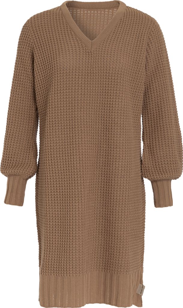 Knit Factory Robin Strickkleid - Nude - 40/42