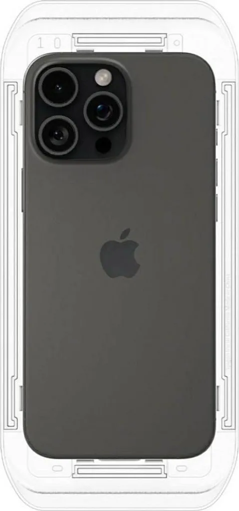 Protection Écran iPhone 16 Pro Confidentialité Spigen ez Fit - 2 PACK - 3