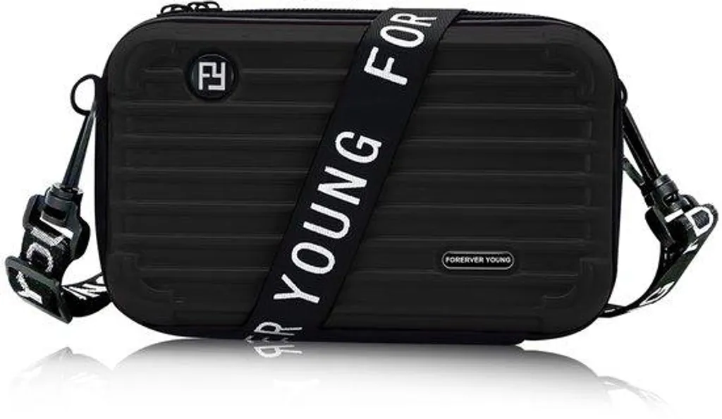 Mini-sac pour femme noir et trousse maquillage portable imperméable