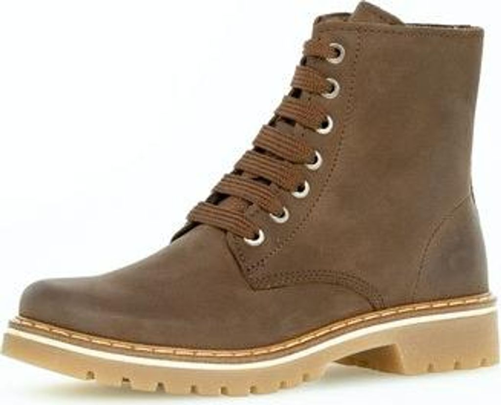 Gabor Shoes Stiefelette Braun Leder Größe: 39 Normal