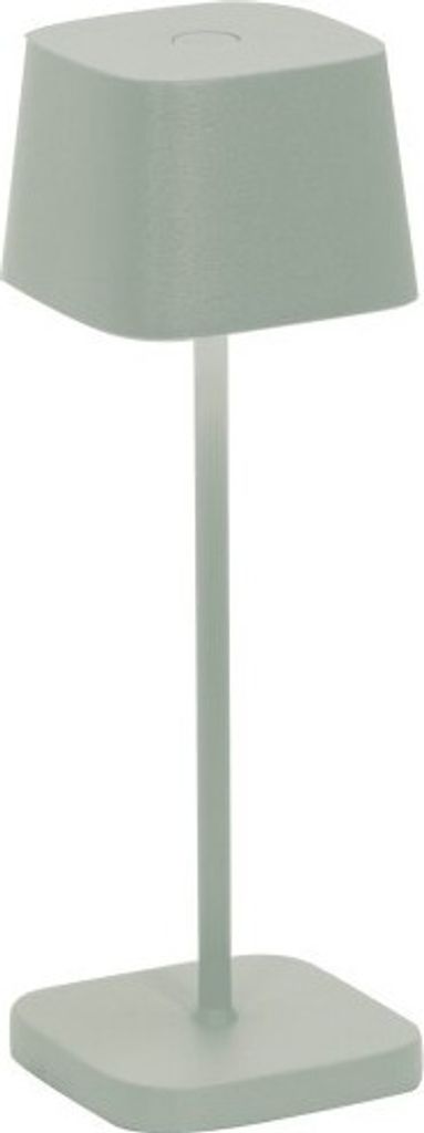 Zafferano OFELIA PRO MICRO LED-Tischleuchte Salvia wiederaufladbar und dimmbar