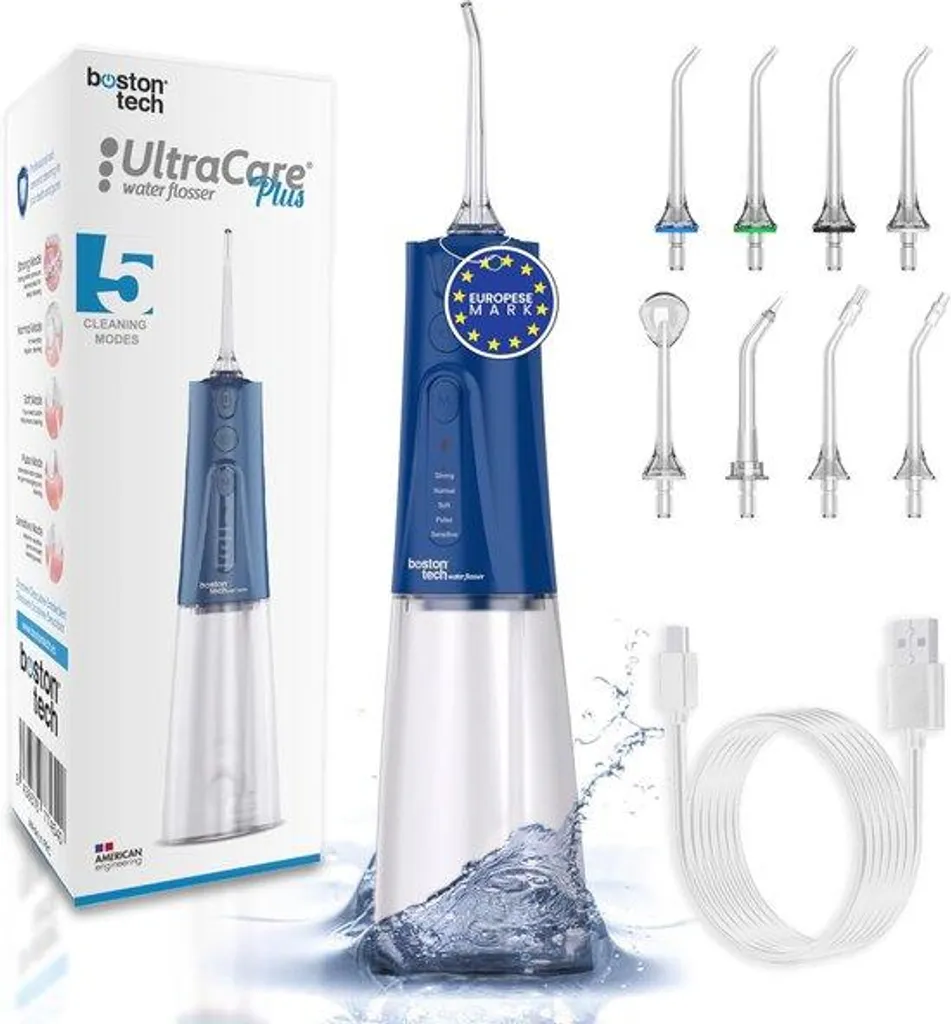 Douche dentaire anti-plaque pour protéger les gencives et les implants