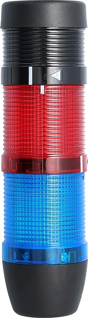 Segnalatore Ottico Acustico STEX24 SS50-B2/24 111 LED Blu-Rosso 90dB