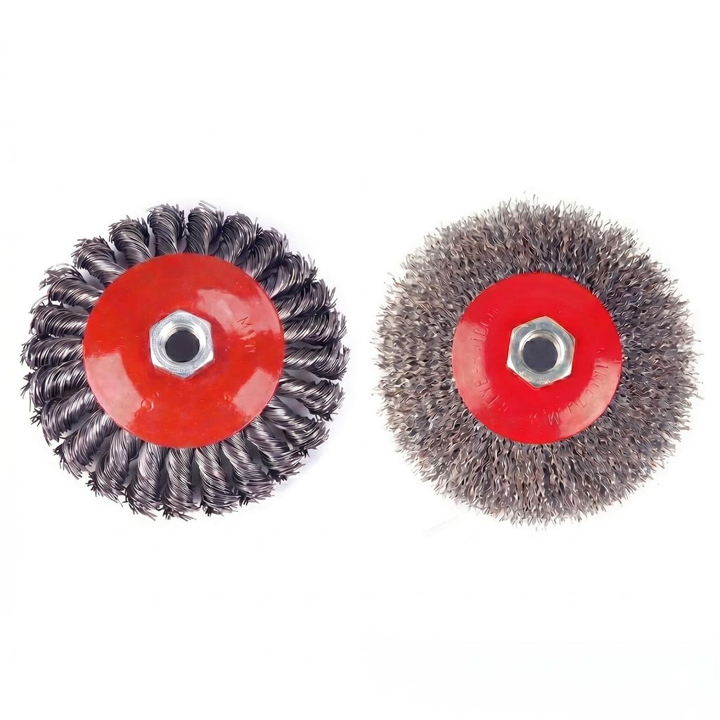 Unkrautbürste für Rasentrimmer mit M10 x 1,50 mm Gewinde, 4 Produktbild 