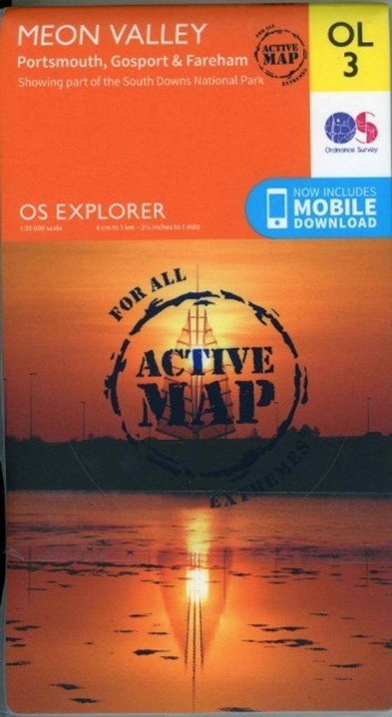 Meon Valley, Porstmouth, Gosport & Fareham 1 : 25 000