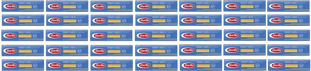 35x Pasta Barilla Spaghettoni Nr. 7 italienisch Nudeln 500 Produktbild 