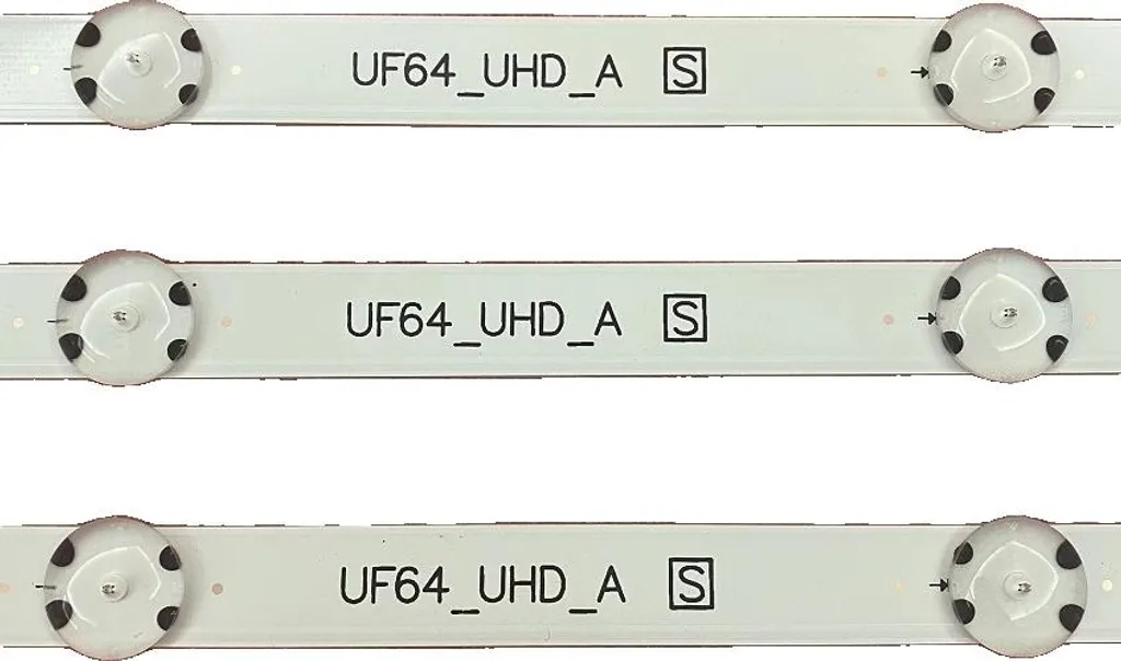Bandes LED Ultra HD pour LG 43UH603V 43UH610V Haute Luminosité - 5 Unités