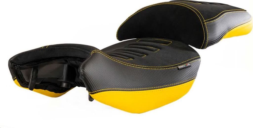 Vordersitz um 2,5 cm abgesenkt Isotta Weiß Benelli TRK 502 und X 2017-2023