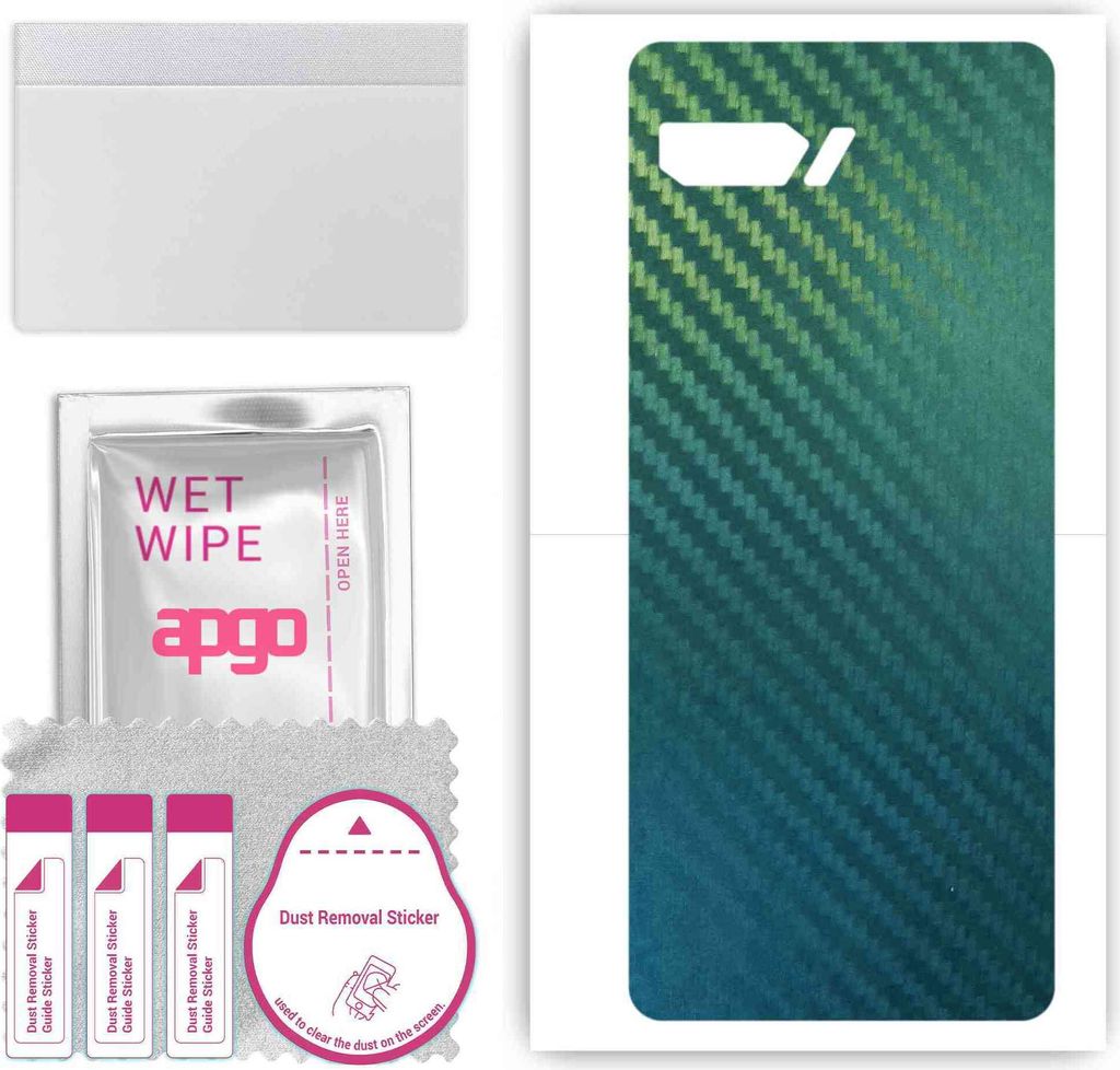 apgo Rückseite Schutzfolie, Skin, kompatibel mit Asus ROG Produktbild 