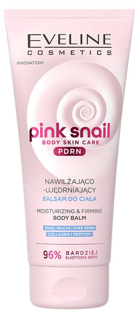 Eveline Cosmetics Pink Snail – feuchtigkeitsspendende, regenerierende Bodylotion – 24er Karton