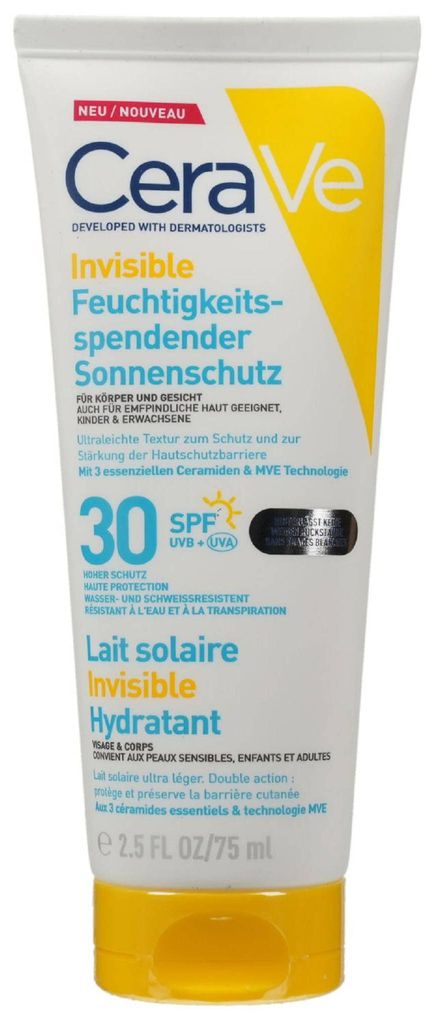CeraVe Solar Bräunungsmilch Milk SPF 30+ 75 ml Produktbild 