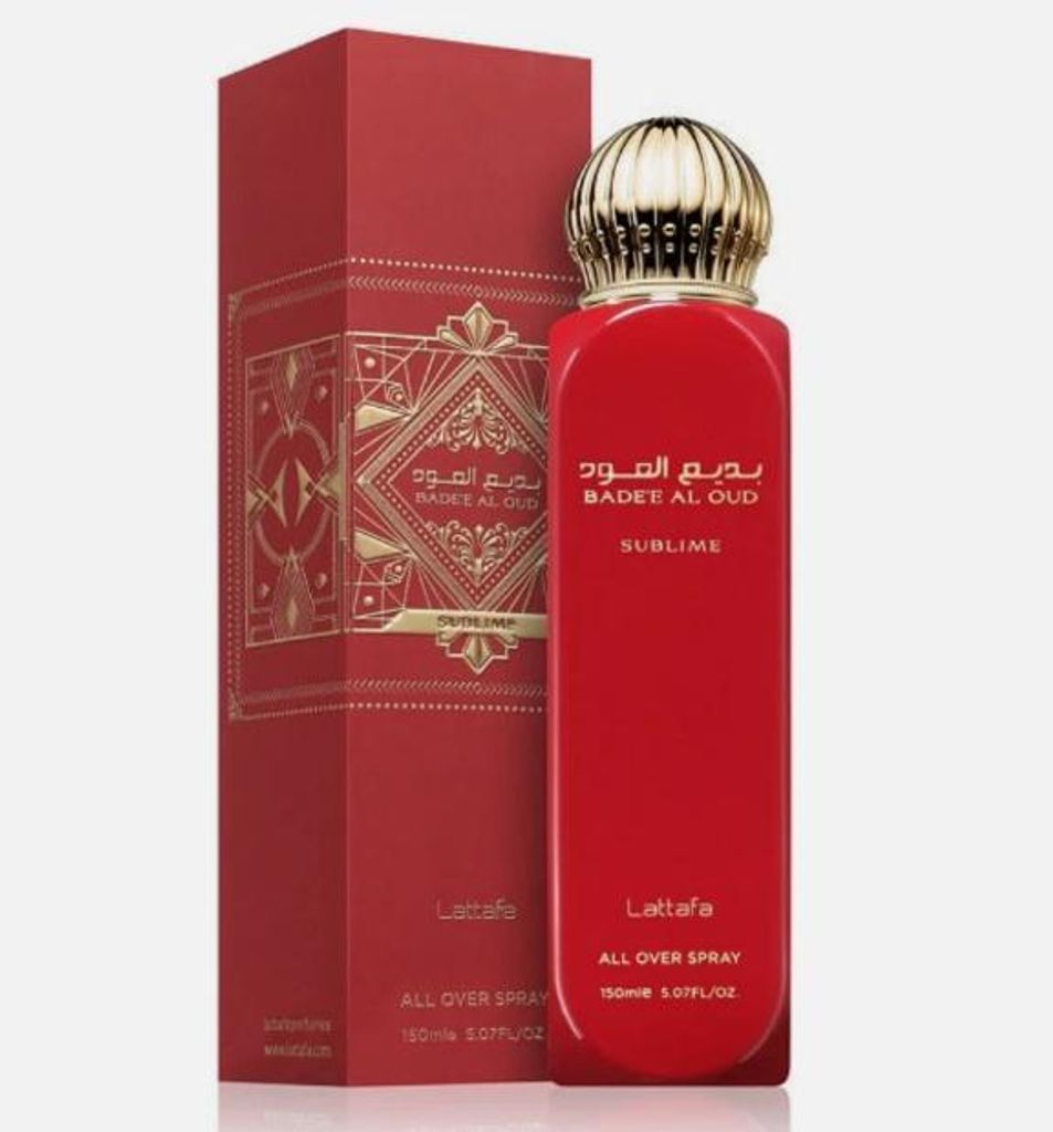 Lattafa Badee Al Oud Sublime All Body Spray 150 ml mgiełka Zdjęcie produktu 