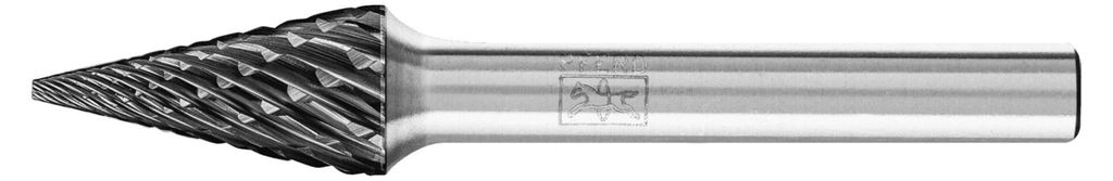 PFERD TOOLS Hartmetall Hochleistungsfrässtift ALLROUND Spitzkegel SKM Ø 10x20mm Schaft-Ø 6mm HICOAT universal