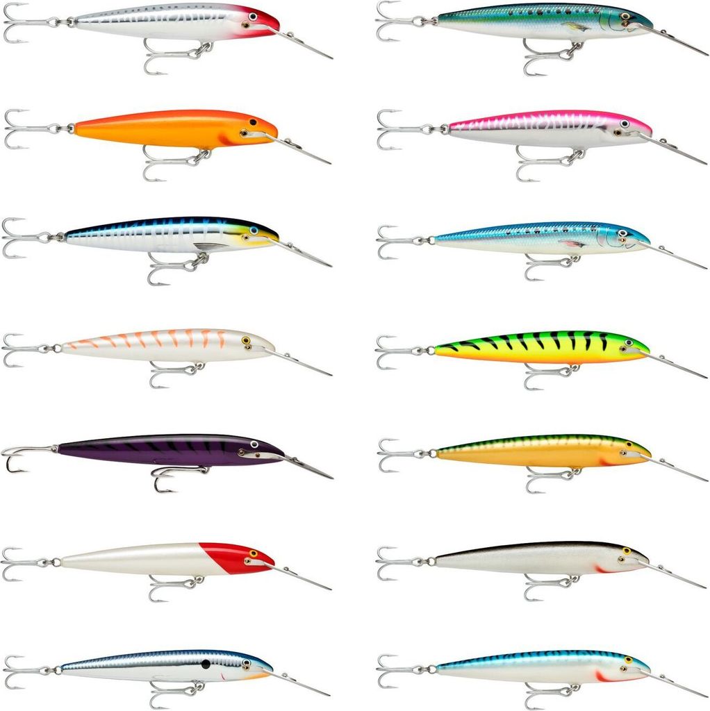 Rapala Countdown Magnum - Wobbler, Farbe:Firetiger, Länge / Gewicht / Hakengröße / Lauftiefe:7cm / 12g / Gr. 3 / 2.7m - 3.3m