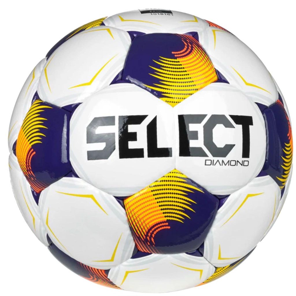 Select Diamond V26 FIFA Basic Ball 120082, Fußbälle, Unisex, Weiß, Größe: 4