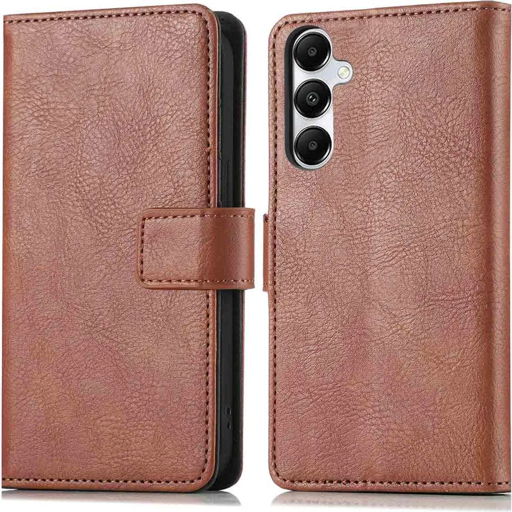 Custodia Samsung A17 Libro Marrone - imoshion Wallet Case Elegante