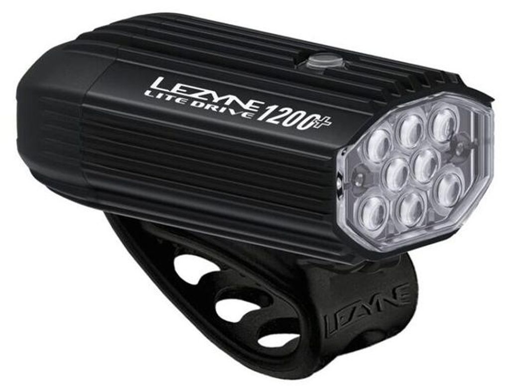 Lezyne Lite Drive 1200+ Satin Black Image du produit 