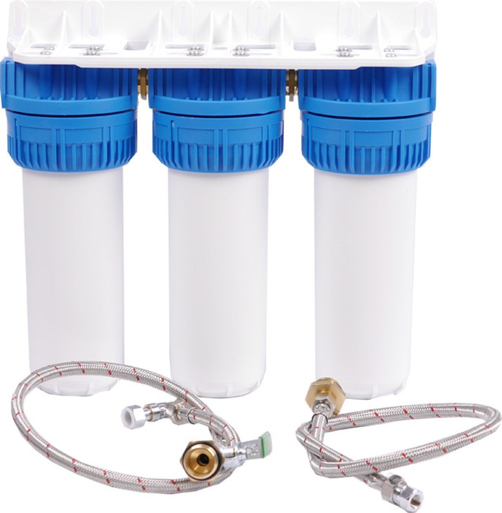 WatPass Profi TRIPLE Wasserfiltergehäuse & Anschlussset