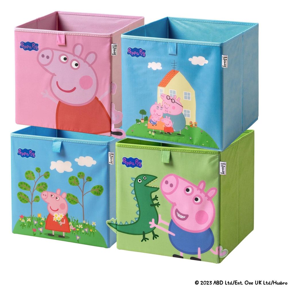 Lifeney spotyka pudełka do przechowywania dla dzieci "Peppa Zdjęcie produktu 