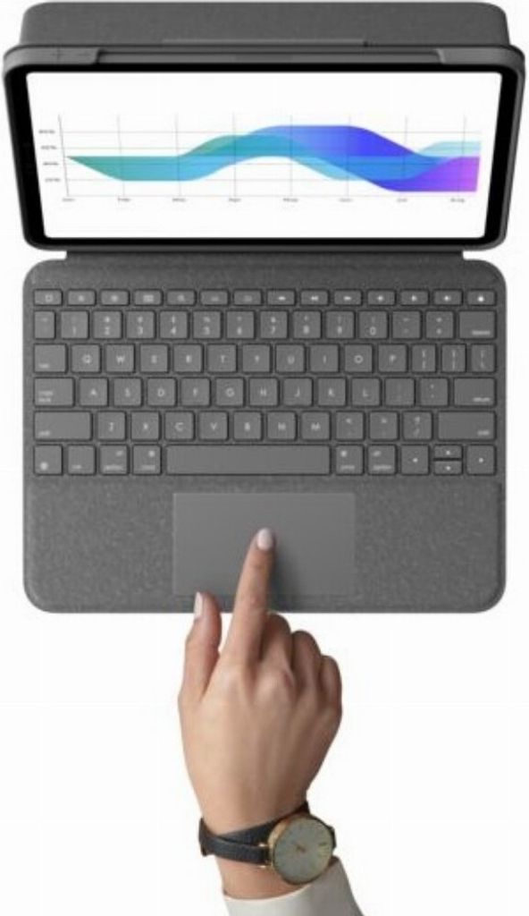 Logitech Folio Touch graphite für iPad Pro 11  (1. und 2. Produktbild 11