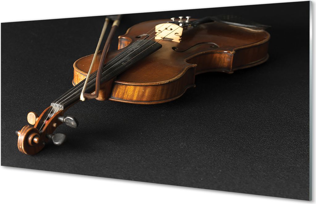 Glasbilder 100x50 Wandkunst Violine