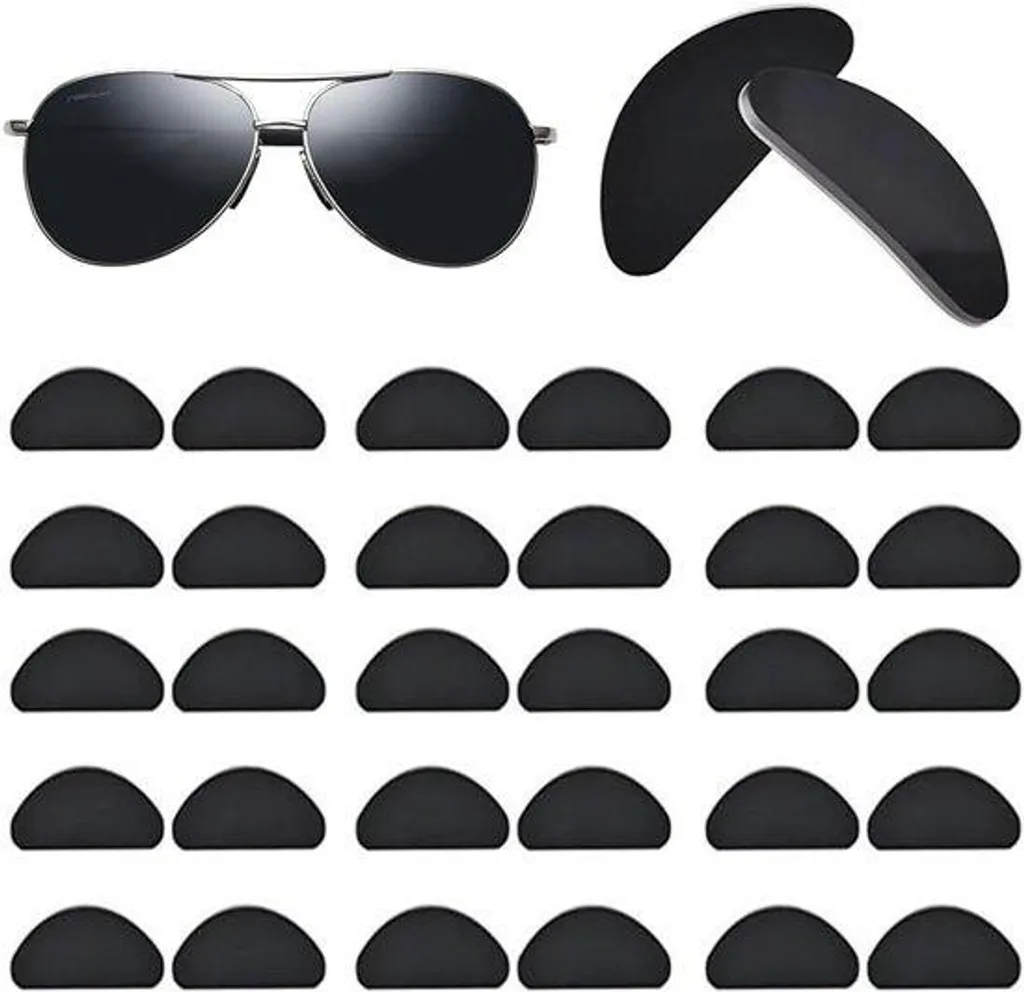 Appuis nasaux en silicone avec coussin d'air recyclables pour lunettes