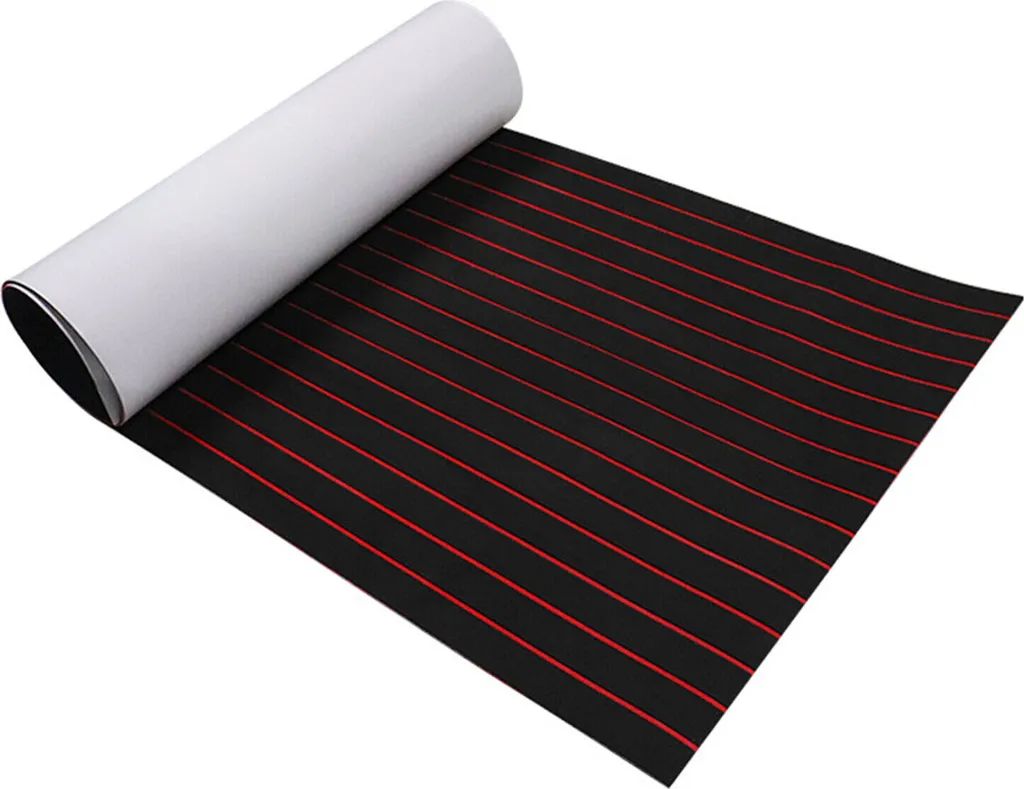 Rénover votre pont de yacht avec ce tapis EVA adhésif imitation teck