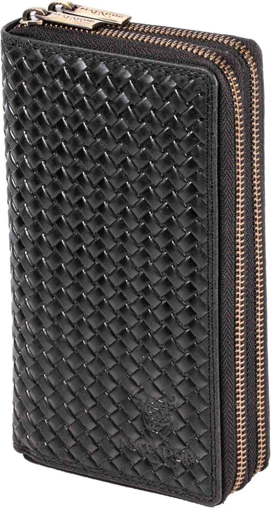 MATADOR MADRID Damen XXL Langbörse Geldbeutel RFID Karo