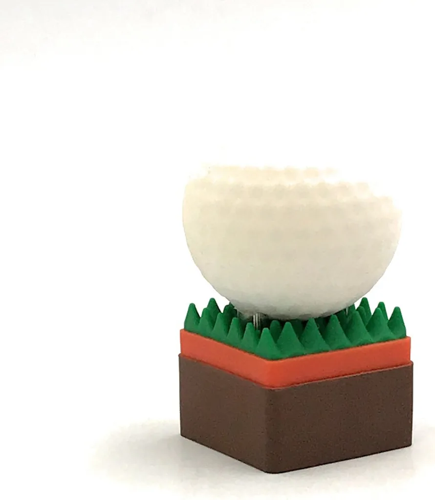 Clé USB 3.0 Haute Vitesse 128 Go Design Balle de Golf et Gazon Sport