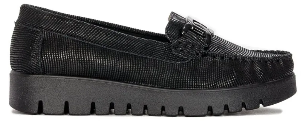Chaussures Filippo DP333423BKPT avec semelle antidérapante et cuir souple