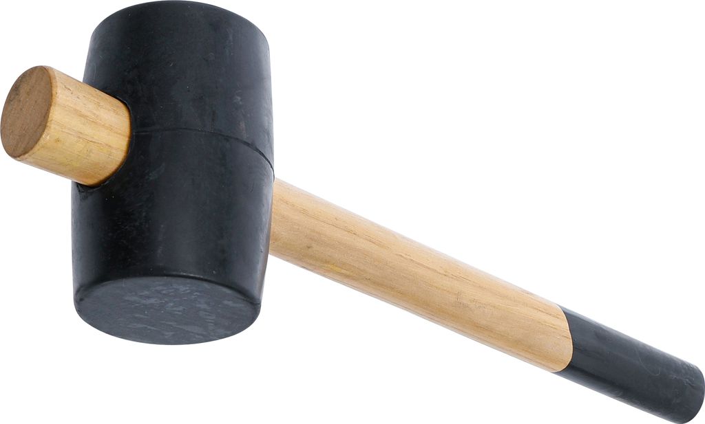 KRAFTMANN 1861 Gummihammer, Kopfdurchmesser 65 mm, 500 g