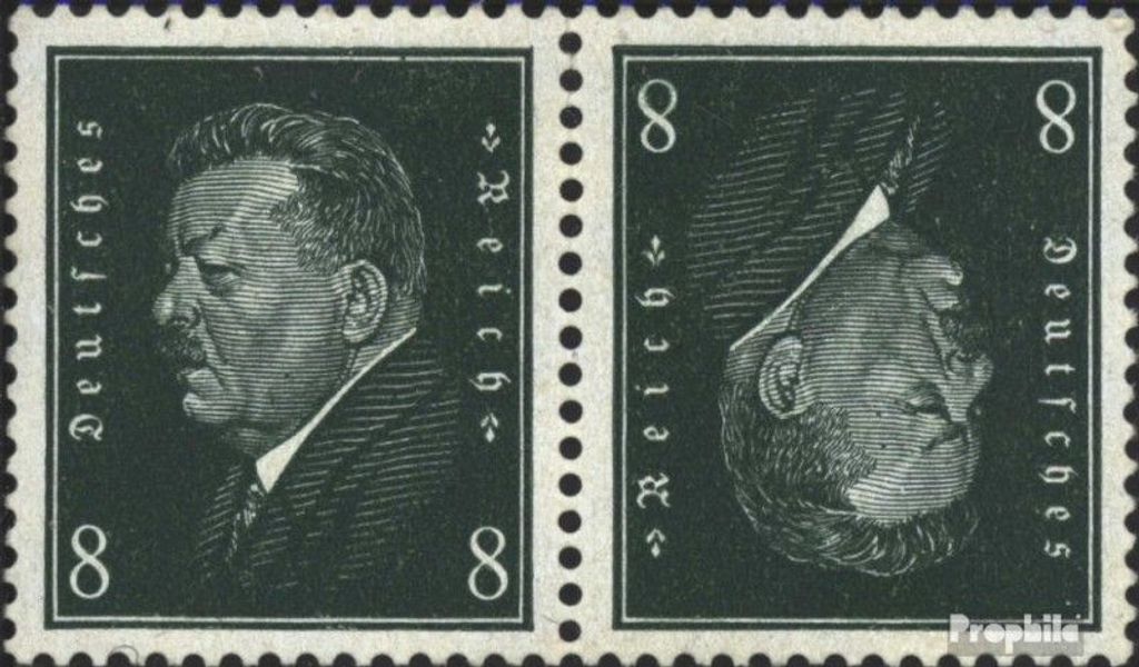 Briefmarken Deutsches Reich 1932 Mi K12 gestempelt Reichspräsidenten